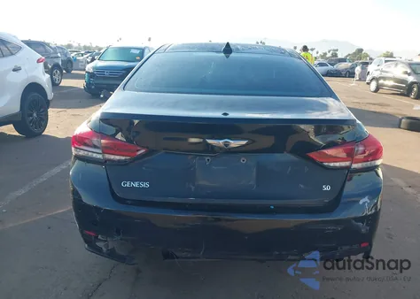 2015 Hyundai Genesis 5.0 from USA, damaged, VIN KMHGN4JF9FU046093
